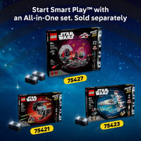 LEGO Star Wars 75424 SMART Play AT-ST Útok na Endor stavebnica, 347 dielikov, výška 19 cm, s minifigúrkou Wicketa, od 8 rokov 7