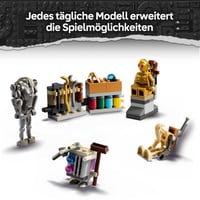LEGO Star Wars Adventný kalendár 2025 (75418) – Vianočná hračka s 24 prekvapeniami, 2 minifigúrkami a 5 figúrkami droidov, od 6 rokov 4