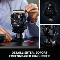LEGO Star Wars Darth Vaderova prilba 75304 – Stavebnica pre dospelých, 834 dielikov, zberateľský model, tip na darček 4