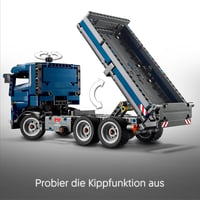 LEGO Technic Billenőplatós Teherautó 462 Elemmel - Kormányozható Építőjáték 9+ Éveseknek - Mérnöki Készségfejlesztő Építőkészlet 42203 4