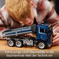 LEGO Technic Billenőplatós Teherautó 462 Elemmel - Kormányozható Építőjáték 9+ Éveseknek - Mérnöki Készségfejlesztő Építőkészlet 42203 6