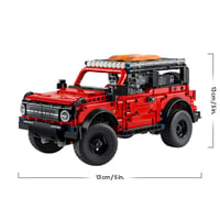 LEGO Technic Ford Bronco SUV 42213 Stavebnica – Otváracie dvere, motor V6, odpruženie a riadenie, pre deti od 9 rokov 7