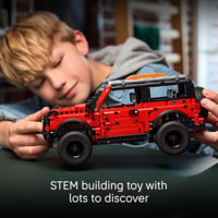 LEGO Technic Ford Bronco SUV 42213 Stavebnica – Otváracie dvere, motor V6, odpruženie a riadenie, pre deti od 9 rokov 4