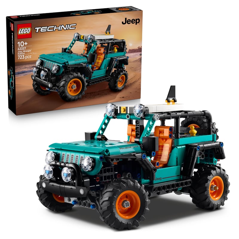 LEGO Technic Jeep Wrangler Rubicon SUV 42227 – Terenski set za slaganje za djecu i odrasle