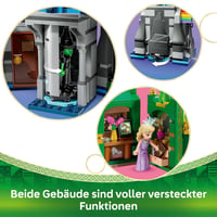 LEGO Wicked Emerald City a hrad Kiamo Ko 75689 – kreatív hračka s minifigúrkami Elphaby a Glindy, opicou a doplnkami, od 9 rokov 3