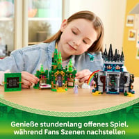 LEGO Wicked Emerald City a hrad Kiamo Ko 75689 – kreatív hračka s minifigúrkami Elphaby a Glindy, opicou a doplnkami, od 9 rokov 6