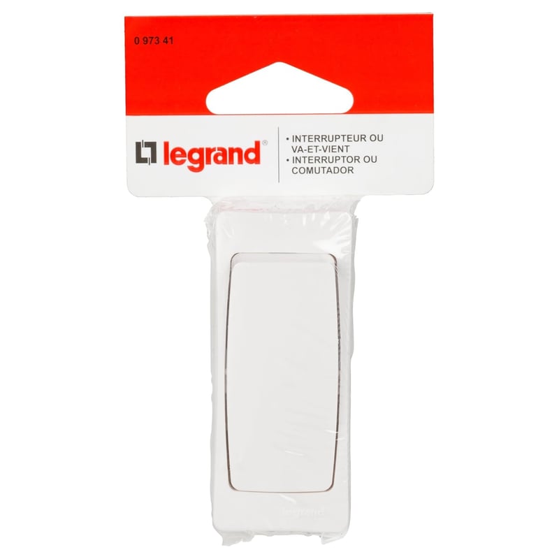 Legrand 2300W felületre szerelhető váltókapcsoló fehér slim design 230V