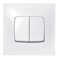 Legrand 91325 Neptune izmjenična sklopka i tipkalo s brzim spajanjem, vijčana ili kandžasta montaža, bijela, podžbukna ugradnja 3
