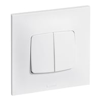 Legrand 91325 Neptune izmjenična sklopka i tipkalo s brzim spajanjem, vijčana ili kandžasta montaža, bijela, podžbukna ugradnja 1