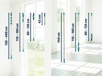 Teleskopická oceľová násada Leifheit Easy-Click 80-135 cm – Univerzálne zacvakávacie upevnenie 1