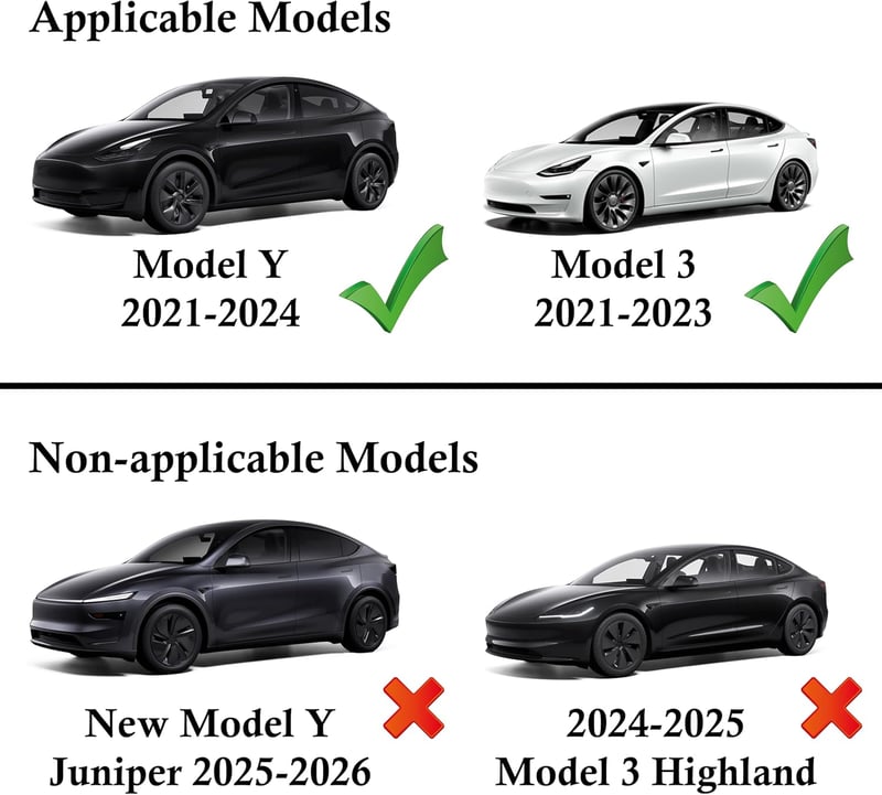 Leikaendi Tesla Model Y/3 USB Hub töltő 27W gyors töltéssel és csúsztatható fedéllel