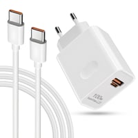 Rýchlonabíjačka Leikedun 100W Supercharge pre Huawei Mate 60/50/40, P60/50/40, Nova 12/11/10/9 Pro, Honor 100/90/80/70 Pro, Magic 6/5/4 – 2-portová, 6A USB-C kábel (1,5 m) 1