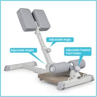 leikefitness Deep Sissy Squat Bench Multifunkcionális Lábtrainer 6