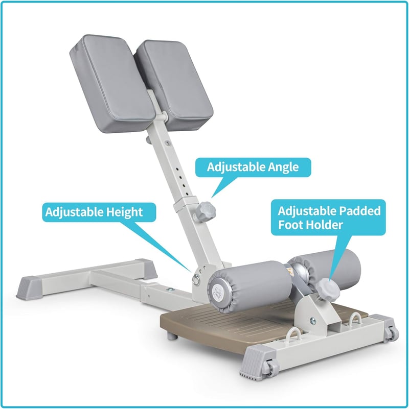 leikefitness Deep Sissy Squat Bench Multifunkcionális Lábtrainer