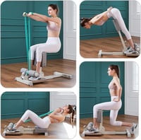 leikefitness Deep Sissy Squat Bench Multifunkcionális Lábtrainer 8