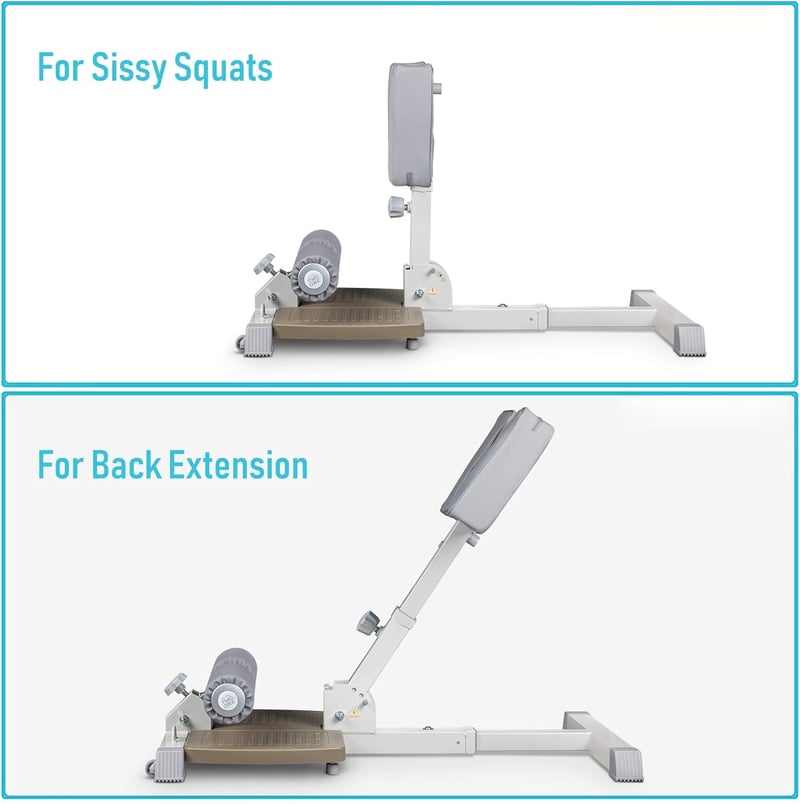 leikefitness Deep Sissy Squat Bench Multifunkcionális Lábtrainer