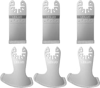 LEILUO gyémánt rezgőmultitool fugavágó penge készlet - 6 db (DeWalt, Makita, Einhell) 1