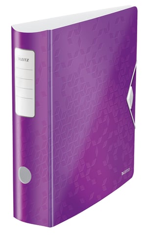 Zakladač Leitz 180° Active WOW A4, chrbát 8,2 cm – fialový