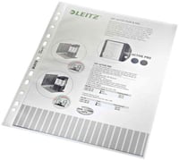 Leitz 47900000 zakladač na dokumenty A4, 85 mikrónov, priehľadný - 100 ks 4