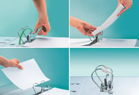 Kvalitný zakladač Leitz Active Style A4 – granátovo červený, šírka chrbta 8,2 cm, 180° otváranie, zatváranie na gumičku, polypropylén 4