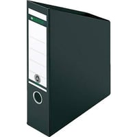 Leitz Álló Irattartó 80 mm Gerincszélességgel, A4, Kemény Karton, Összehajtható, Fekete, 24230095 1