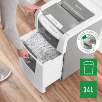 Skartovačka Leitz IQ Autofeed Small Office, s automatickým podávaním na 100 listov papiera, pre kancelárske použitie 5