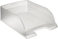 Leitz Plus Slim A4 Irattálca Fagyott Fehér Levéltartó - 1 pc., Transparent 2