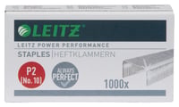 Capse Leitz Power Performance P2 nr. 10, zincate, pachet de 1000 bucăți 2