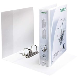Leitz registrator za prezentaciju Slim A4 bijeli, kapacitet 350 listova, 69x319x290 mm