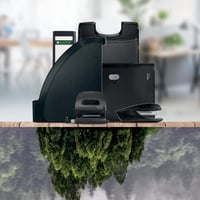 Prezentačná zložka Leitz Recycle A4, 20 fixných plastových vreciek, kapacita 40 listov, 100 % recyklovateľná, čierna 10