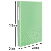 Leitz Urban Chic A4 prezentačný obal, 80 priehľadných obalov, zelený 46520050 2