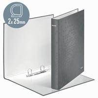 Zakladač s krúžkovou mechanikou Leitz WOW 42410001, A4, 40 mm, 230 listov - perleťovo biela 3