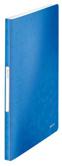 Leitz WOW 46320036 Prezentačná zložka A4 PP 40 vreciek metalická modrá 1