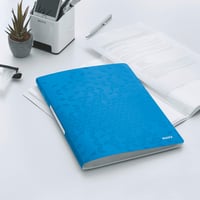 Leitz WOW 46320036 Prezentačná zložka A4 PP 40 vreciek metalická modrá 2