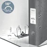 Leitz WOW iratrendező 180°-os mechanikával, A4, 8 cm gerincszélesség - piros 3