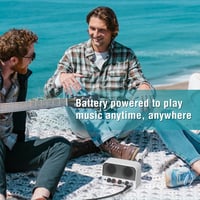 LEKATO 5W Mini Gitárerősítő Bluetooth 5.0 Funkcióval - Hordozható Elektromos Gitár Kombó Erősítő Kettős Hangszóróval, Clean és Overdrive Csa 7