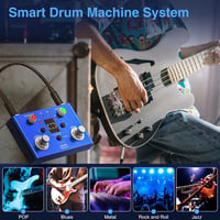 LEKATO Gitár Looper Pedál Hangoló Funkcióval - 4 Memóriahely, 11 Perces Felvétel, 30 Dobminta, USB Csatlakozás, Applikációs Szerkesztés, Ele 8