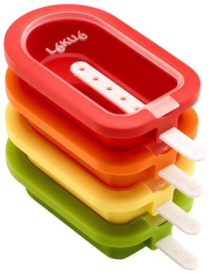 Lékué mini kalupi za sladoled, složivi, 10,5 cm, 4 komada, miješane boje, silikon