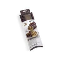Silikónová podložka na pečenie Lékué Roll Mat, 40x30 cm, hnedá, forma na roládu 4