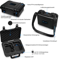 Prenosné vodoodolné pevné puzdro LEKUFEE pre dron DJI Neo, Neo Fly More Combo, diaľkový ovládač RC-N3, RC-N2 a príslušenstvo 3