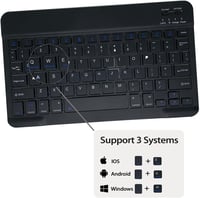 Leleyo Fire Max 11 Mágneses Billentyűzetes Tok QWERTY Eltávolítható Fekete 2