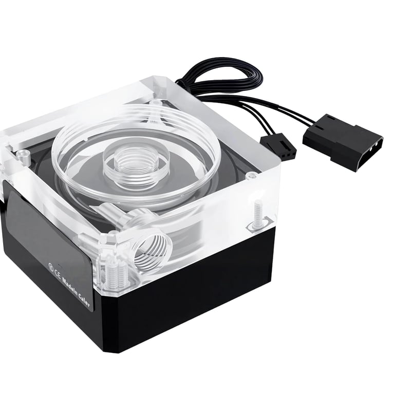 Lelukee CPU vízcsaló szivattyú PWM 800L/H G1/4 számítógéphez