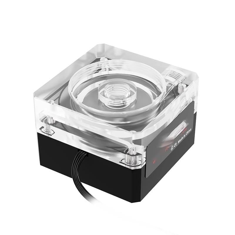 Lelukee CPU vízcsaló szivattyú PWM 800L/H G1/4 számítógéphez
