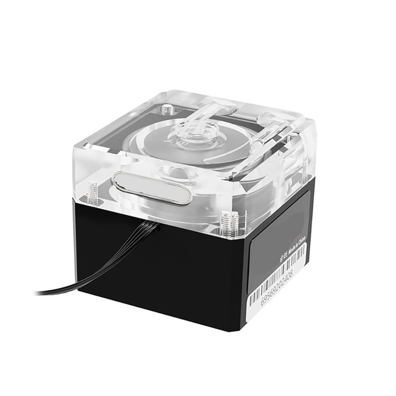 Lelukee CPU vízcsaló szivattyú PWM 800L/H G1/4 számítógéphez