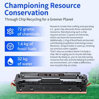 Lemero 219A Kompatibilis Toner HP Color Laserjet Pro MFP 3302FDWG 3302FDW 3302SDW Nyomtatókhoz - 4 Szín Készlet (Fekete, Cián, Magenta, Sárg 6
