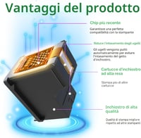 Lemero 305 XL tintapatron HP 305-höz - fekete + színes, 2 db 3