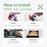 Set cartușe de cerneală compatibile Lemero HP 303, multipack negru și color, 2 bucăți, pentru HP Envy Photo 7120 7130 7132 7820 7830 7832 6220 6230 6232 7