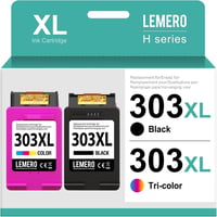 Set cartușe de cerneală compatibile Lemero HP 303, multipack negru și color, 2 bucăți, pentru HP Envy Photo 7120 7130 7132 7820 7830 7832 6220 6230 6232 1