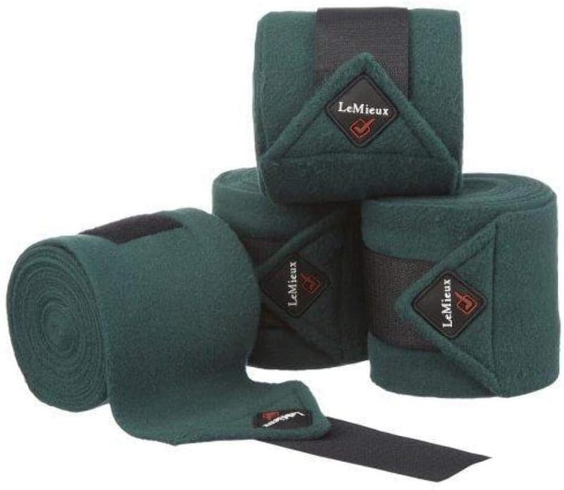LeMieux Luxury Polo Bandages Benetton Blue lovas lábvédő