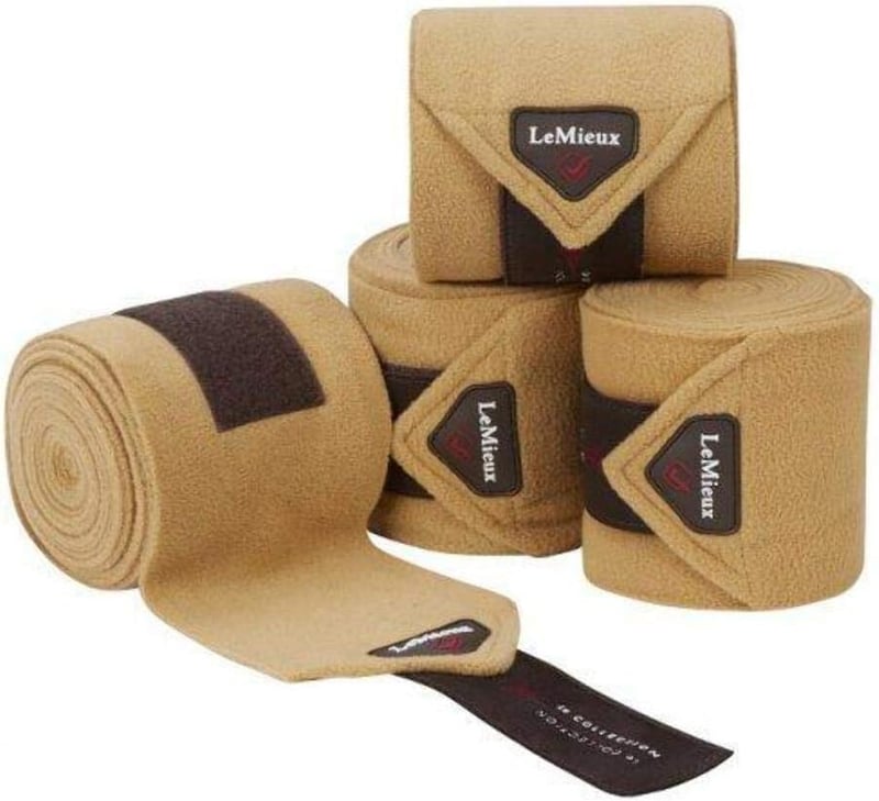 LeMieux Luxury Polo Bandages Benetton Blue lovas lábvédő